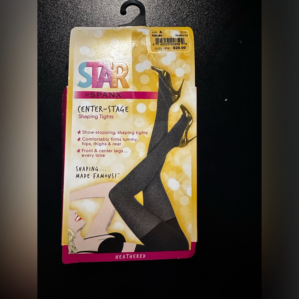 Spanx Shaping Tights Size A Color- Heathered